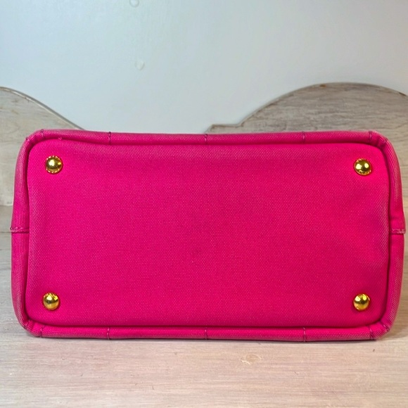 Pink Prada Canapa with authenticity card - Picture 6 of 11
